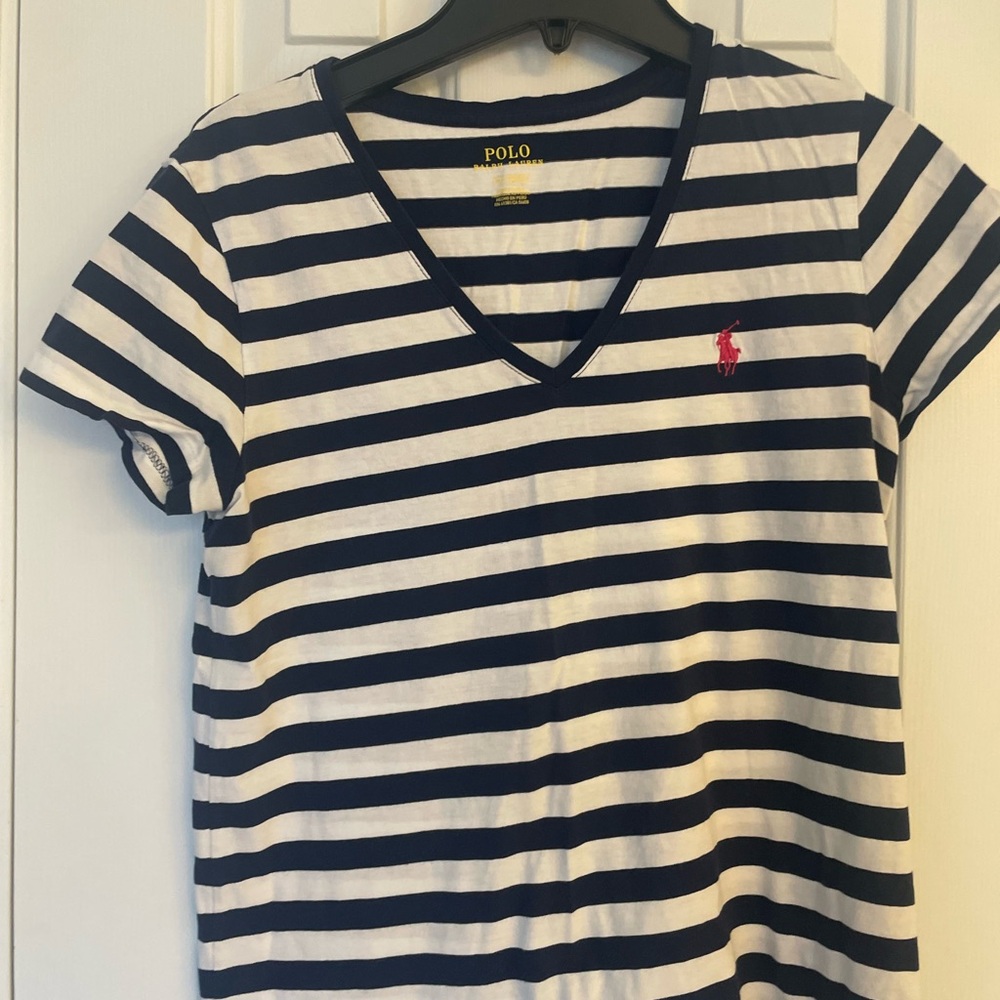 Ralph Lauren Polo V Neck Top